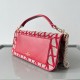 Replica Valentino Large Loco Shoulder Bag Red Toile Iconographe
