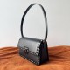 Replica Valentino Rockstud23 Shoulder Bag Black Calfskin