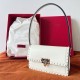 Replica Valentino Rockstud23 Shoulder Bag White Calfskin