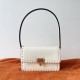 Replica Valentino Rockstud23 Shoulder Bag White Calfskin