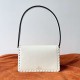 Replica Valentino Rockstud23 Shoulder Bag White Calfskin
