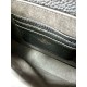 Replica Valentino Rockstud Pouch Bag Black Grained Fake Valentino Rockstud Pouch Bag Black Grained Replica