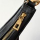 Replica Valentino Stud Sign Hobo Bag Black Calfskin