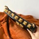 Replica Valentino Stud Sign Hobo Bag Black Calfskin