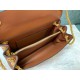 Replica Valentino Stud Sign Shoulder Bag Brown Nappa Replica Valentino Stud Sign Shoulder Bag Brown Nappa