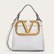 Replica Valentino Supervee Top Handle Bag White Calfskin