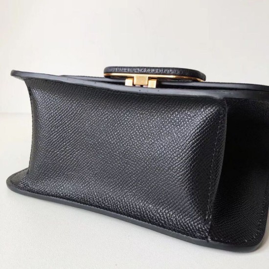Fake Valentino Small Vsling Shoulder Bag Black Grainy Replica Replica Valentino Small Vsling Shoulder Bag Black Grainy