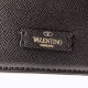 Replica Valentino Vsling Large Shoulder Bag Black Grainy Calfskin