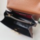 Fake Valentino Vsling Large Shoulder Bag Brown Grained Calfskin Replica Replica Valentino Vsling Large Shoulder Bag Brown Grained Calfskin