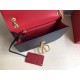 Replica Valentino Medium Vlock Shoulder Bag Black Calfskin