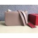 Replica Valentino Medium Vlock Shoulder Bag Poudre Calfskin