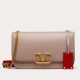 Replica Valentino Medium Vlock Shoulder Bag Poudre Calfskin