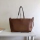 Replica Valentino Rockstud Large Shopping Bag Brown 