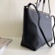 Fake Valentino Rockstud Large Shopping Bag Black  Replica