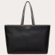 Fake Valentino Rockstud Large Shopping Bag Black  Replica