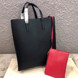 Replica Valentino Garavani Black Large N/S Vring Shopper Bag