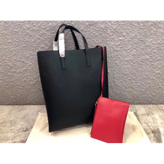 Replica Valentino Garavani Black Large N/S Vring Shopper Bag