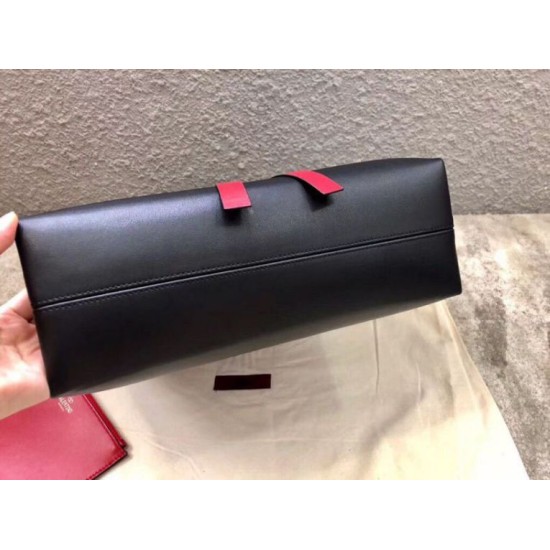 Replica Valentino Garavani Black Large N/S Vring Shopper Bag