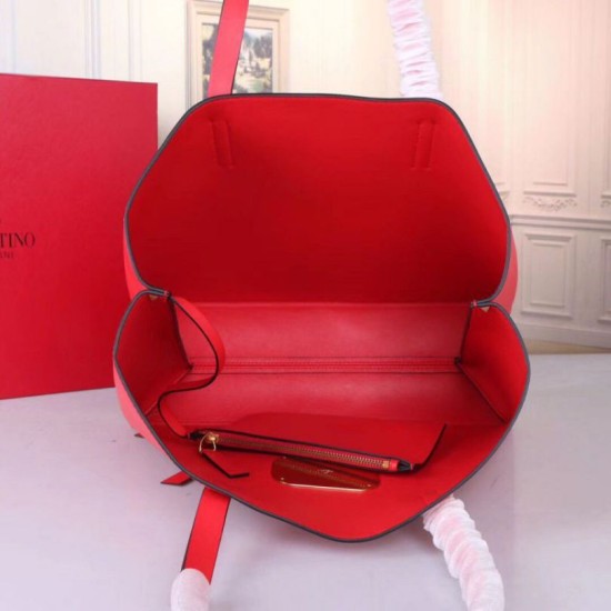 Replica Valentino Garavani Red Large Vring Shopping Tote