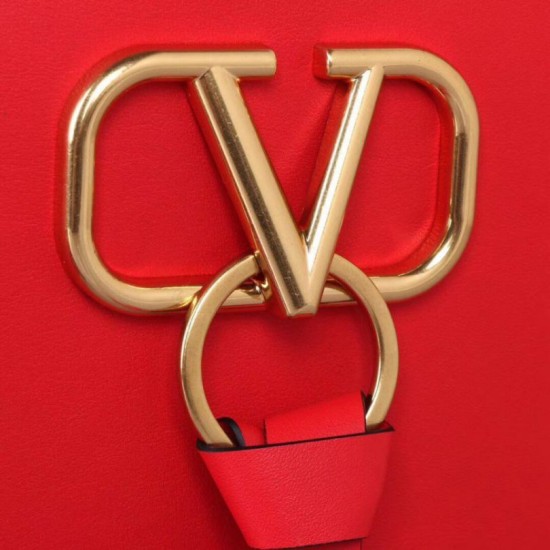 Replica Valentino Garavani Red Large Vring Shopping Tote