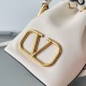 Fake Valentino VLogo Signature Mini Bucket Bag White Calfskin Replica Replica Valentino VLogo Signature Mini Bucket Bag White Calfskin