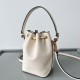 Fake Valentino VLogo Signature Mini Bucket Bag White Calfskin Replica Replica Valentino VLogo Signature Mini Bucket Bag White Calfskin