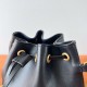 Replica Valentino VLogo Signature Mini Bucket Bag Black 