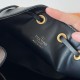 Replica Valentino VLogo Signature Mini Bucket Bag Black 