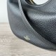 Replica Valentino VLogo Moon Small Hobo Bag with Chain Black 