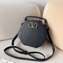 Replica Valentino VLogo Signature Mini Bag Black Calfskin