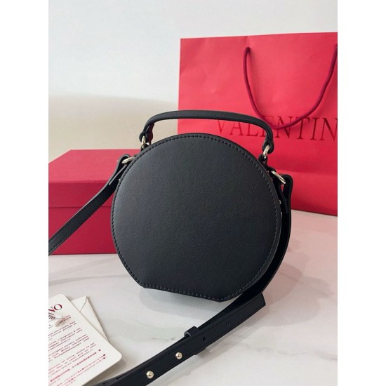 Replica Valentino VLogo Signature Mini Bag Black Calfskin