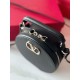 Replica Valentino VLogo Signature Mini Bag Black Calfskin