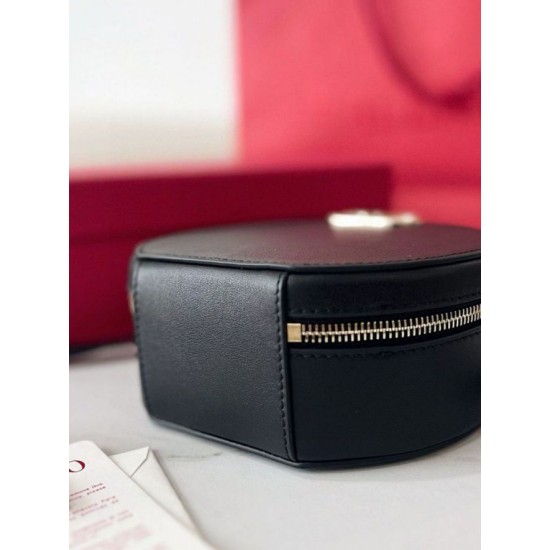 Replica Valentino VLogo Signature Mini Bag Black Calfskin