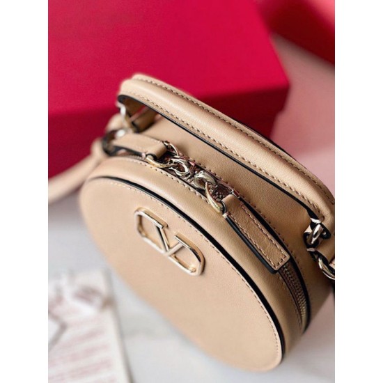 Replica Valentino VLogo Signature Mini Bag Beige Calfskin Replica Valentino VLogo Signature Mini Bag Beige Calfskin