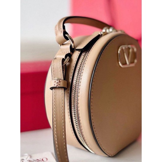 Replica Valentino VLogo Signature Mini Bag Beige Calfskin Replica Valentino VLogo Signature Mini Bag Beige Calfskin