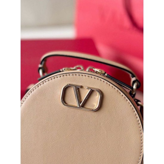 Replica Valentino VLogo Signature Mini Bag Beige Calfskin Replica Valentino VLogo Signature Mini Bag Beige Calfskin