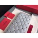 Replica Valentino Rockstud Spike Zip Wallet Sky Blue Lambskin