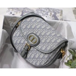 Replica Dior Medium Bobby Bag In Grey Dior Oblique Canvas Fake Dior Medium Bobby Bag In Grey Dior Oblique Canvas Replica
