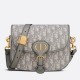Fake Dior Medium Bobby Bag In Grey Dior Oblique Canvas Replica