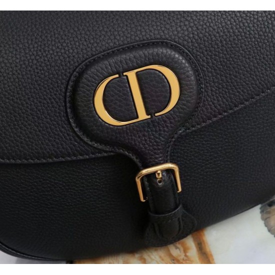 Fake Dior Large Bobby Bag In Black Grained Calfskin Replica Replica Dior Large Bobby Bag In Black Grained Calfskin
