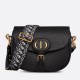 Fake Dior Large Bobby Bag In Black Grained Calfskin Replica Replica Dior Large Bobby Bag In Black Grained Calfskin
