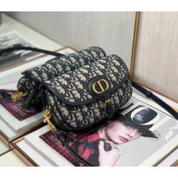 Replica Dior Bobby East-West Bag In Blue Dior Oblique Canvas Fake Dior Bobby East-West Bag In Blue Dior Oblique Canvas Replica