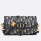 Replica Dior Bobby East-West Bag In Blue Dior Oblique Canvas Fake Dior Bobby East-West Bag In Blue Dior Oblique Canvas Replica