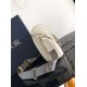 Replica Dior Hit the Road Flap Messenger Bag in Beige Gravity Leather