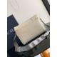 Replica Dior Hit the Road Flap Messenger Bag in Beige Gravity Leather