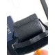 Fake Dior Hit the Road Flap Messenger Bag in Black Gravity Leather Replica