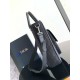 Replica Dior Saddle Tote Bag Black in Black Dior Oblique Jacquard Replica Dior Saddle Tote Bag Black in Black Dior Oblique Jacquard