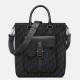 Replica Dior Saddle Tote Bag Black in Black Dior Oblique Jacquard Replica Dior Saddle Tote Bag Black in Black Dior Oblique Jacquard