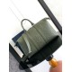 Fake Dior Weekender 40 Bag in Khaki Dior Gravity Leather Replica