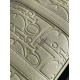 Fake Dior Weekender 40 Bag in Khaki Dior Gravity Leather Replica